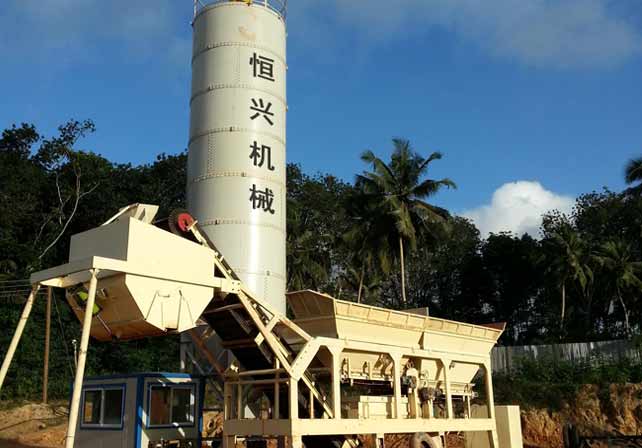 菲律賓移(yí)動式穩定土廠(chǎng)拌設備